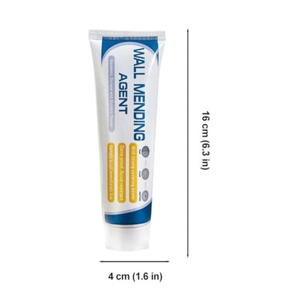 Drywall Patch Repair Kit,Wall Mending Agent Repair Kit with Scraper to Fix Cracks,Efficient Wall Repairs Paste Filler for Holes,Cracks,Nail Holes & Small Damage,Home Maintenance Tool - color: 150g