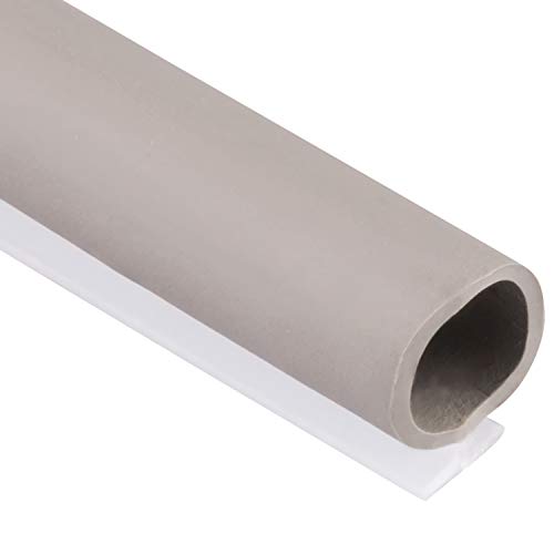 T-Slot Mount Window Weatherstrip Seal 5/16" Bulb Bubble for 3/16" Slot Receptacle 3 Colors & 5 Length Options (100', Grey) - color: Gray, size: 100 Feet