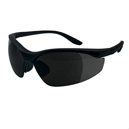 grinderPUNCH Full Lens Magnification Safety Glasses Readers ANSI Z87 Impact Resistant Diopter Magnifying Reading Glasses - style: Tinted +1.50 Diopter