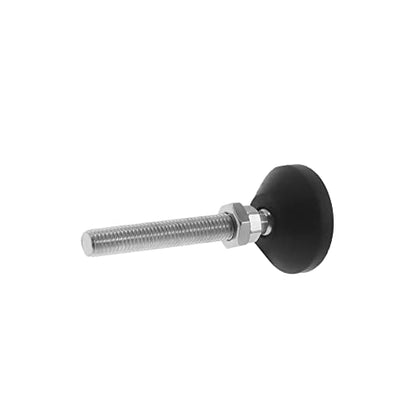 Adjustable Leveling Feet, Furniture Glide Swivel Leveling, 4PCS Swivel Furniture Levelers Legs, Heavy Duty Table Leg Extenders Glide for Chairs Workbench Cabinets Workbench Shelving Rack - size: M8 × 50mm × 100mm