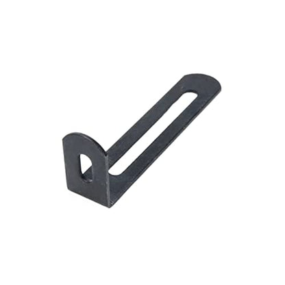 KUMGROT 10pcs L Shape Corner Brace Adjustable Corner Bracket with Slot Heavy Duty Black Shelf Bracket for Case Furniture 73×25×15mm/2.87×0.98×0.59in Black - size: 73mm, style: L-shaped Brackets