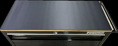 46 inch by 18 inch Mat for Workbench- thick padded easily cleaned- protective surface mat topper to fit any 46 by 18 toolbox and workbench cart such as Yukon, Husky, Kobalt (toolbox not included)