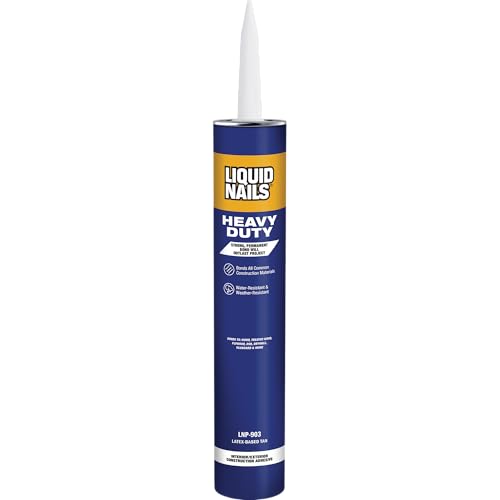Liquid Nails Heavy Duty 28 oz. Tan Low VOC Construction Adhesive - color: Tan, size: 28 Ounce, style: Heavy Duty
