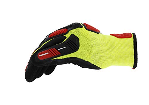 Mechanix Wear: M-Pact Knit CR3A3 Work Gloves (Large, Yellow/Black)