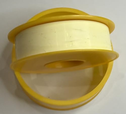 3/4 Gas Guard PTFE Thread Seal Tape, Yellow, 3/4 x 1000 Inch, PTFE Yellow Gas Sealant Tape for Gas, Propane, and Butane for Plumbing