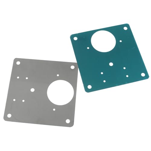 Stainless Steel Cabinet Door Hinge Repair Plate 5 Holes with Screws for Fixing Kitchen Cabinets Wardrobes Dressing Tables Wooden Tables and Chairs Beds and Shelves - style: 5 Holes