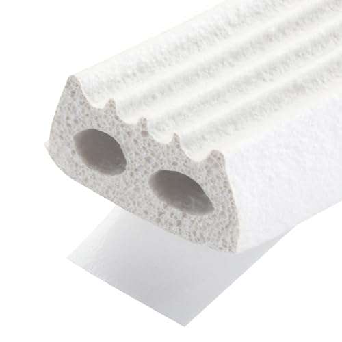 M-D Building Products 63669 5/16 in. x 19/32 in. x 10 ft. White Premium Rubber Window Seal for Large Gaps - color: White, size: 5/16 In. X 19/32 In.