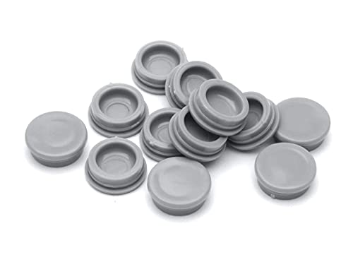 GorillaGlides CB194 Replacement Slider Cap Inserts for Slipstick 3/4 Inch Plastic Glides (Set of 16 Caps) Fits GorillaGlides CB193 and Slipstick CB190, Snap in - size: 3/4 Inch