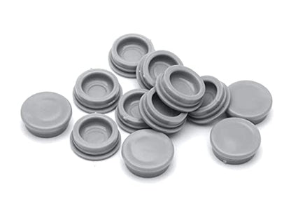 GorillaGlides CB194 Replacement Slider Cap Inserts for Slipstick 3/4 Inch Plastic Glides (Set of 16 Caps) Fits GorillaGlides CB193 and Slipstick CB190, Snap in - size: 3/4 Inch