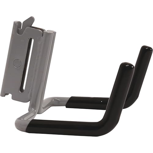 Dual Arm Tool Hook - Grey Powder Coat 1 Pk - style: Dual Arm Tool Hook