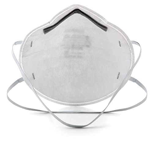 3M N95 Particulate Respirator 8200, 160/Case, NIOSH APPROVED, Disposable, Sweeping, Sanding, Grinding, Sawing, Bagging, Dust, 8 Packs of 20 Respirators - size: 1 Count (Pack of 160)