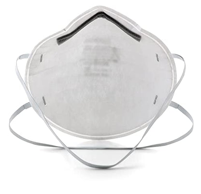 3M N95 Particulate Respirator 8200, 160/Case, NIOSH APPROVED, Disposable, Sweeping, Sanding, Grinding, Sawing, Bagging, Dust, 8 Packs of 20 Respirators - size: 1 Count (Pack of 160)