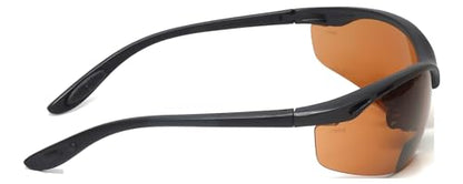 Calabria 91348 3 Pack Bulk Bifocal Safety Glasses +1.50 Copper Orange Men Women Wraparound Eye Protection Protective Eyewear - color: Copper Orange (3 Pack)