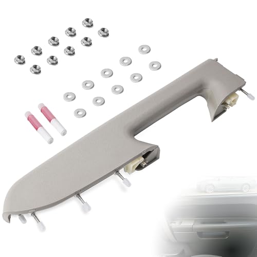 22818471 Front Right Passenger Side Armrest Repair Kit Fit for Chevy Silverado/GMC Sierra 1500 2500HD 3500HD 2010–2014 Door Panel Armrest with Handle Below - Color Gray - color: Gray, size: Front Right Passenger Side