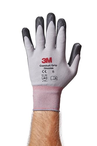 3M Comfort Grip Gloves - General Use - size: 2 Count (Pack of 1)