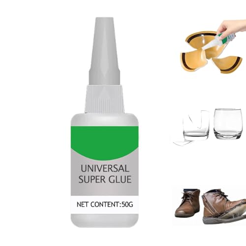 Powerful Universal Glue, Welding High-Strength Oily Glue, Multifunctional Powerful Universal Glues, Fast Repair, Instant Strong Adhesion, for Metal, Wood, Ceramic, Leather, Glass (1Pcs) - color: 1Pcs