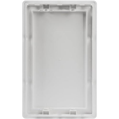 Vent Systems White ABS Plastic - Access Panel 6 x 10 Inch (Cut-Out) - Access Panel with Door for Drywall, Wall and Ceiling Electrical and Plumbing Service Wall Hole Cover - size: 6 X 10 Inch / 150 X 250 Mm