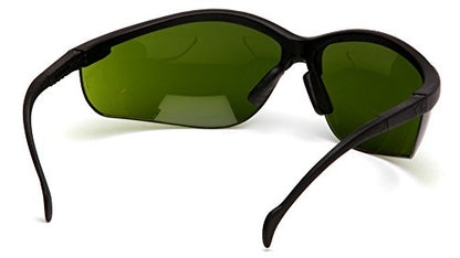 Pyramex Venture II Safety Eyewear, Indoor/Outdoor Mirror Anti-Fog Lens - color: Ir 3.0 Lens/ Black Frame