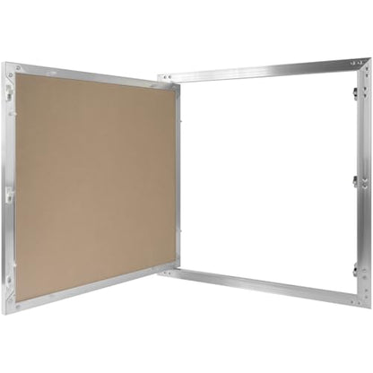 20" x 20" Waterproof Drywall Access Panel, Tileable and Paintable Ceiling and Wall Access Panel for Drywall, Wire Cover for Wall Covering Panels, Push to Open, Flush-Mount Wall Hole Cover - size: 20" X 20"