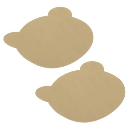PATIKIL Leather Repair Patch, 2 Pcs 4 x 3.5 Inch Self-Adhesive Vinyl Patch Furniture Tape Repair Kit for Sofas Couches Stools Chairs Cabinets Bags, Khaki - color: Khaki