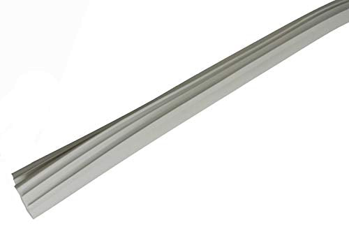 WRS 7/8" Pile Height x 1/2" Backing Fin Seal Weatherstripping for Windows – Large Gap Window Channel Weather Stripping Replacement, Low Friction Seal for Vinyl & Aluminum Windows (50 ft Roll) - color: 50 Ft Roll - Glazing Channel (7/8" x 1/2")
