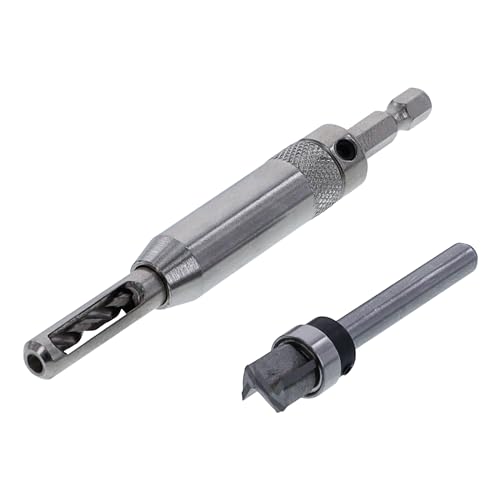 Milescraft 1229 Hinge Jig PLUS – Dual Clamping Door Hinge Jig Door Hinge Mortiser. Complete Hinge Installation Kit Rout Mortises from 2.5” to 4.5”. Strike and Latch Plates Included for Standard Doors