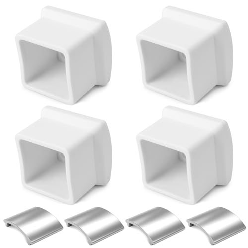 Showingo AC36-2 Ladder Stabilizer Rubber End Caps with Metal Insert, Extension Ladder Stabilizer Pads Compatible with Werner Standoff/Stabilizer AC78 & AC76 Replacement Rubber End Caps 4Pack - color: 4 Pcs