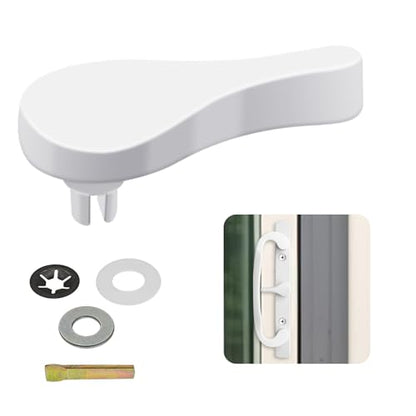 Sliding Door Latch Lever, Patio Door Latch Replacement for Sliding Door Handle, 1-3/8 inch Pin, for Patio Door Parts Replacement