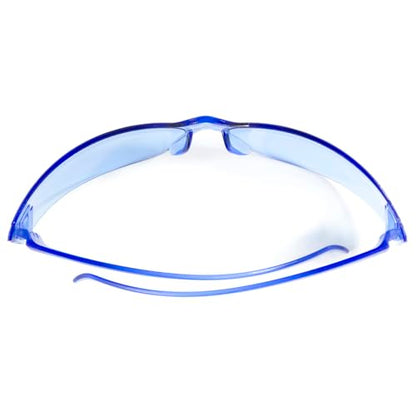 JORESTECH Safety Glasses, ANSI Z87+ Compliant, Impact-Resistant Polycarbonate Lenses, UV Protection, Anti-Scratch Coating, 12-Pack - color: Blue