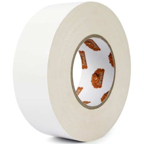 TAPEBEAR 16.5mil Thick White Duct Tape Heavy Duty 1.88" x 105FT, Strong Tough Utility Ducting Tape Waterproof, No Residue, Flexible, Hand Tear Binding Tape for Bundle, Patch, Protect & Repair - color: White