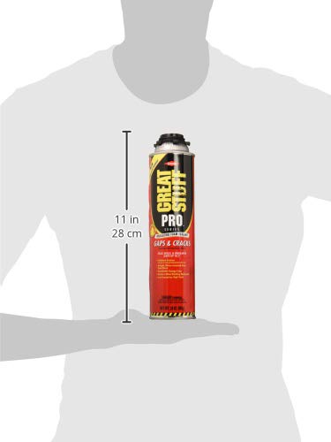 GREAT STUFF PRO Gaps & Cracks 24 oz Insulating Foam Sealant, Orange - size: Each, style: PRO Gaps & Cracks