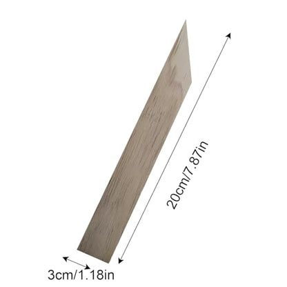5 Piece Wooden Sealant Finishing Tool, Caulk Spreader Tool, Sealant To-ol, Mastic T-ool For Smoothing Mastic And Seal-ant, Smoothing & Finishing Tools, For Window Door Wall Gaps