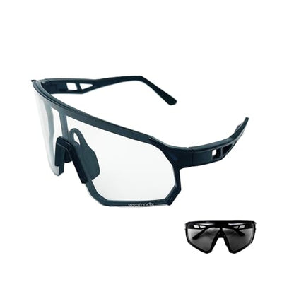 Pickleball Glasses for Women Teens Protective Eyewear Safety ANSI Z87.1 Tennis Squash Racquetball Goggles - color: Deep Ocean Blue