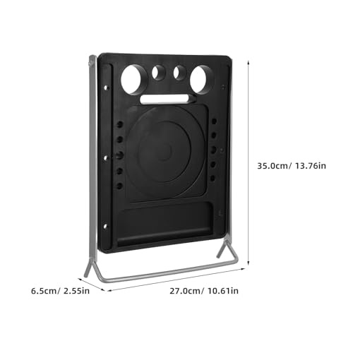 Kisangel Platform Accessories for Painters, Anti-Slip Extension Ladder Platform System, Work Tray for Tools, Heavy Duty Work Stand 13.78x10.63 Inches