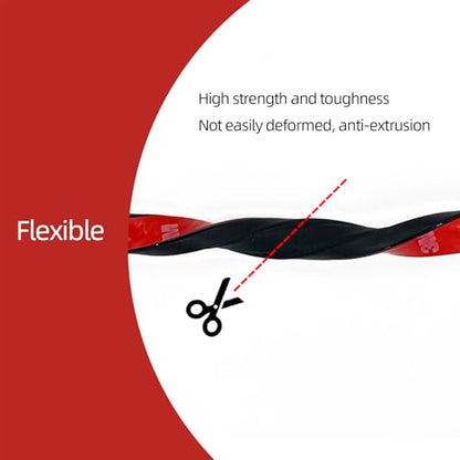 Foam Rubber Seal Strip, Self-Adhesive Rectangle EPDM Rubber Weather Stripping for RV, Boat, Auto, Truck, Marine, Garage Doors/Window and More, W:0.5"; H:0.25",30FT - size: (0.5inch ; 0.25inch)30ft