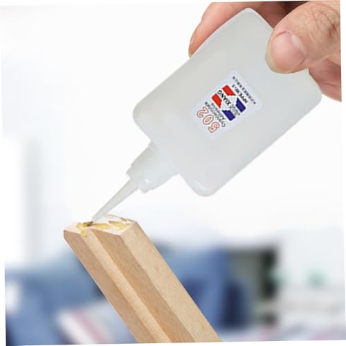 Super Glue Strong Quick-Drying Safe Corrosion-Resistant Waterproof Multi-Purpose 502 Glue for Wood, Plastic and Metal Strongest for Metal to Plastic Wood Medical Grade Super Cuts