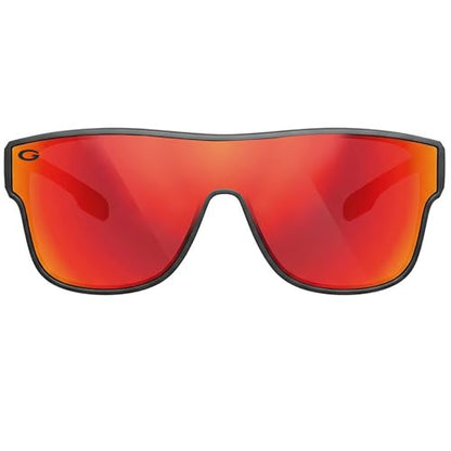 Cover-Ups Black Fit Over Sunglasses - Wrap Around Sunglasses - People Who Wear Prescription Glasses in the Sun - color: Red