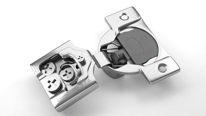 Berta 2-Pack, 3/4 inch Overlay Soft Closing Face Frame Cabinet Hinges, 105 Degree 6-Ways 3-Cam Adjustment Concealed Kitchen Cabinet Door Hinges with Screws (3/4 inch, 2 Pieces) - size: 3/4 In. Overlay | 2 Pieces