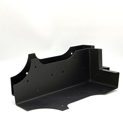 Hi-Flame 4 Set Raised Garden Bed Corner Brackets with Screws, Fit Lumber up to 2 Inch x 12 Inch Raised Bed Brackets for Vegetable Garden (Black)