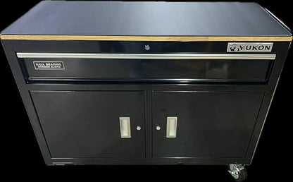 46 inch by 18 inch Mat for Workbench- thick padded easily cleaned- protective surface mat topper to fit any 46 by 18 toolbox and workbench cart such as Yukon, Husky, Kobalt (toolbox not included)
