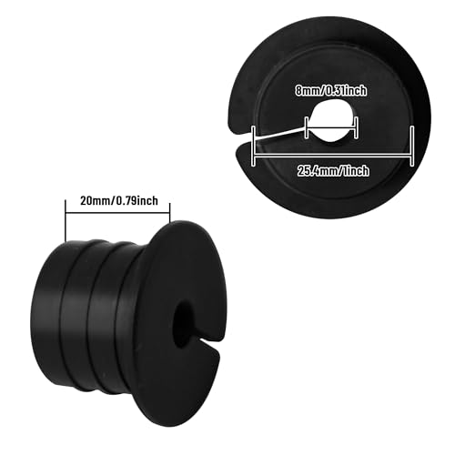 Cable Routing Kit for Starlink for 1 inch Wall Hole, Wall Bushing Grommet, Starlink Accessories, Silicone Cable Wall Pass, Starlink Anti-Slip Wall Grommets for Cables (1 inch) 2 Pcs - size: 1 inch 2pcs