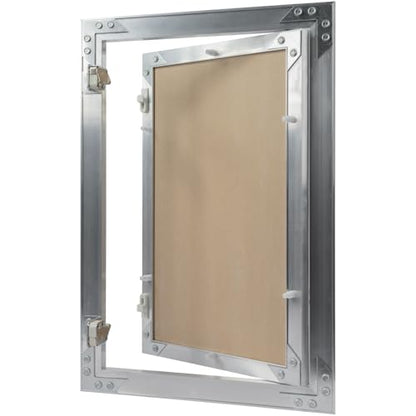 10" x 16" Inch Aluminum Drywall Access Panel - Service Shaft Door - Plumbing, Electricity, Heating, Alarm Wall Inspection hatch for Drywall - Bathroom Service Access Hole Cover - size: 10" X 16"