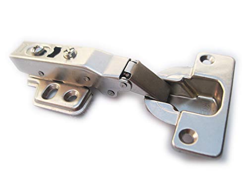 Dia 1.6" (Equally 40mm) European Style Heavy Duty Hydraulic Soft-Close Hinge for Heavy Thick Cabinet Kitchen Cupboard Door (Full Overlay) - style: Full Overlay