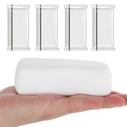 Waterproof Duct Seal Repair Sealing Clay 4 Pack White Moldable Silicone Putty, Quick Mending Mud for Pipe Connection, Wall Hole, Air Conditioning Holes (4)