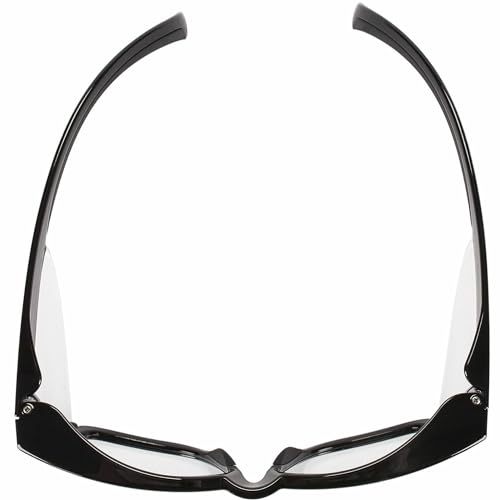 KleenGuard™ V30 Maverick Eye Protection (49309), with KleenVision™ Anti-Fog Coating, Clear Lenses, Black Frame