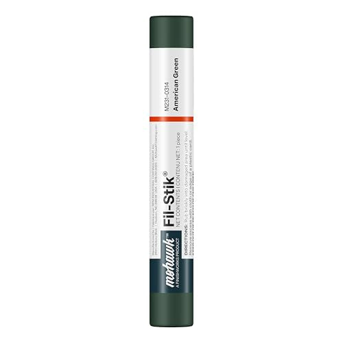 Mohawk Fil-Stik, Wax Putty Stick for Wood Repair, American Green, M231-0314, 1 Count