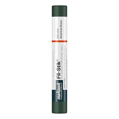 Mohawk Fil-Stik, Wax Putty Stick for Wood Repair, American Green, M231-0314, 1 Count