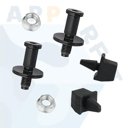 38427 Tailgate Striker Bolt w/Rubber Bumper Stop for Tail Gate Latch Compatible with 2007-2019 Chevy Chevrolet Silverado/GMC Sierra 1500 2500 3500 11570162 11547076 22805467 - size: Strikers & Bumpers 2007-2019