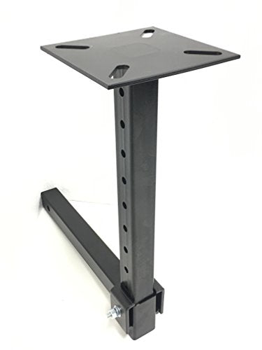 MaxxHaul Hitch Mount Vise Plate Holder Heavy‑Duty 2 Inch Receiver Workbench Mount Portable Vise and Tool Platform for Trucks SUVs and RVs Alloy Steel Construction (80356)