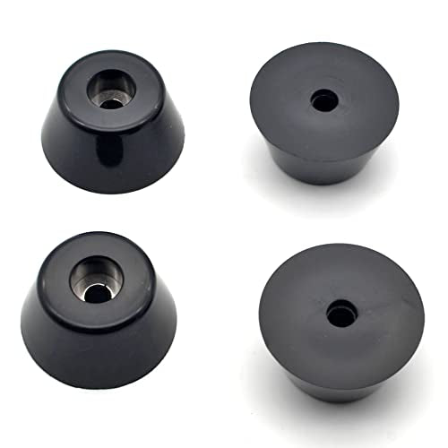 2 Inch Heavy Duty Rubber Feet for Machinery Equipment Bumper Anti Vibration Non Slip Furniture Feet Pads Pack of 4